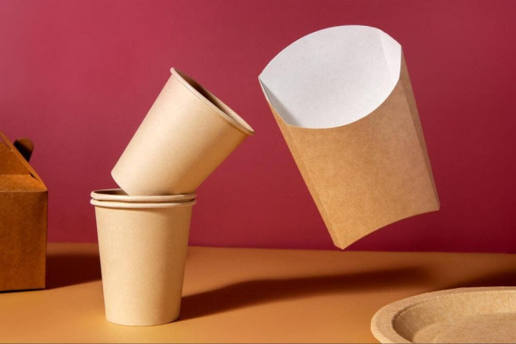 Эффективность рекламы на бумажных стаканчиках для кофе