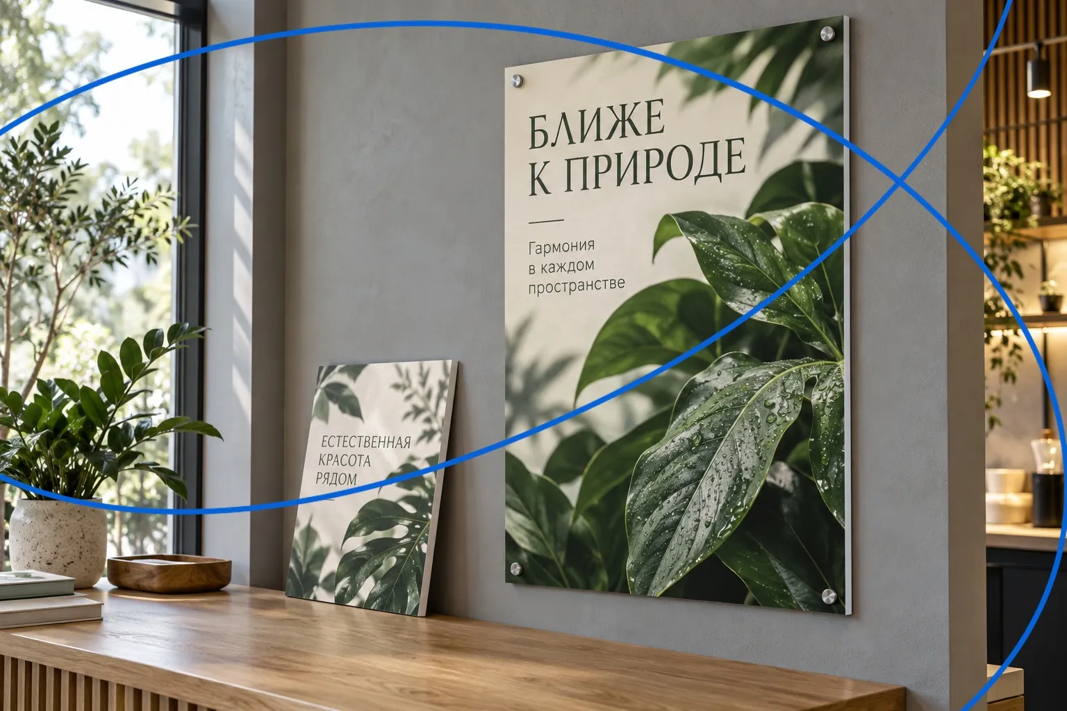Изготовление плакатов из ПВХ 2