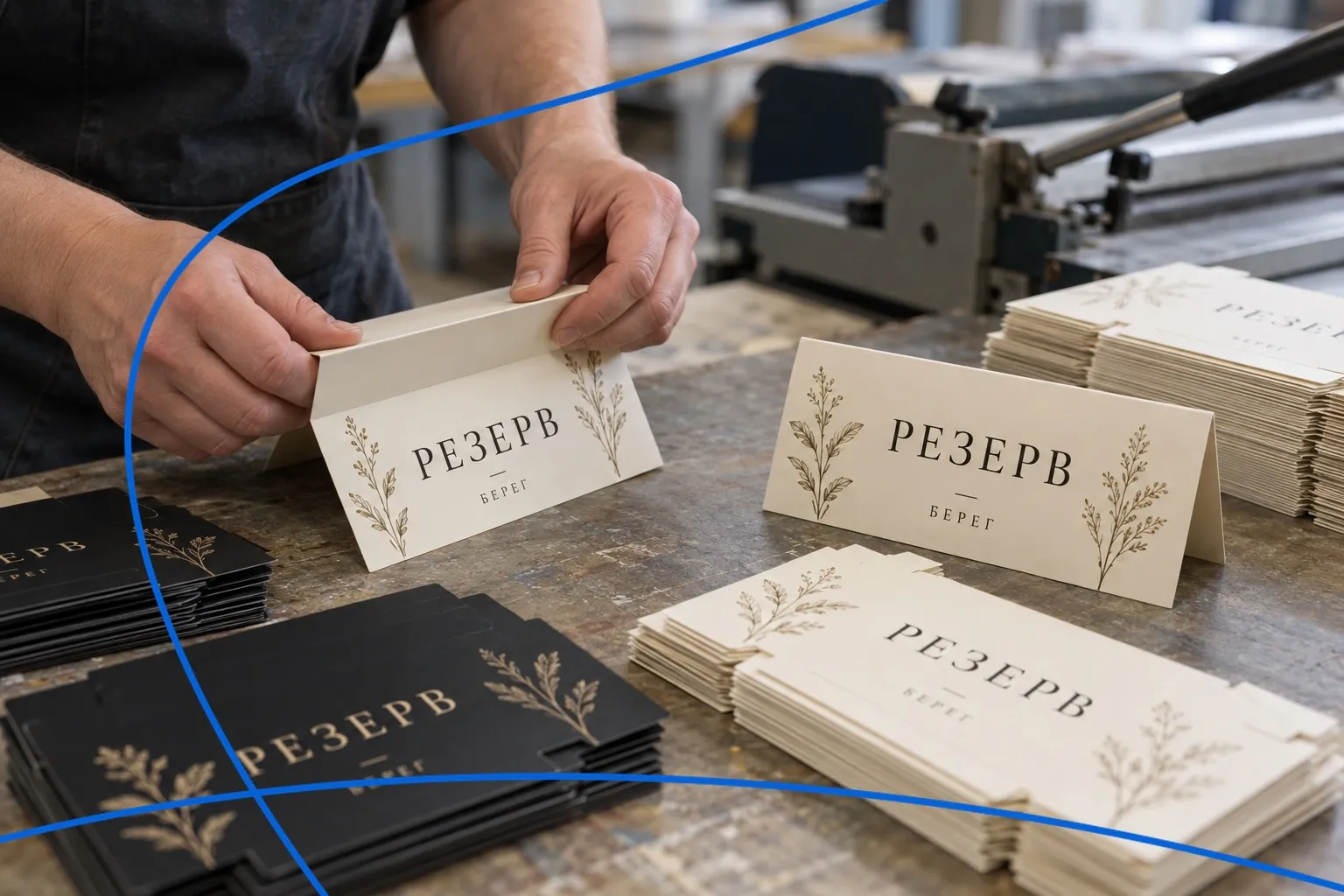 Изготовление табличек «Резерв» 6