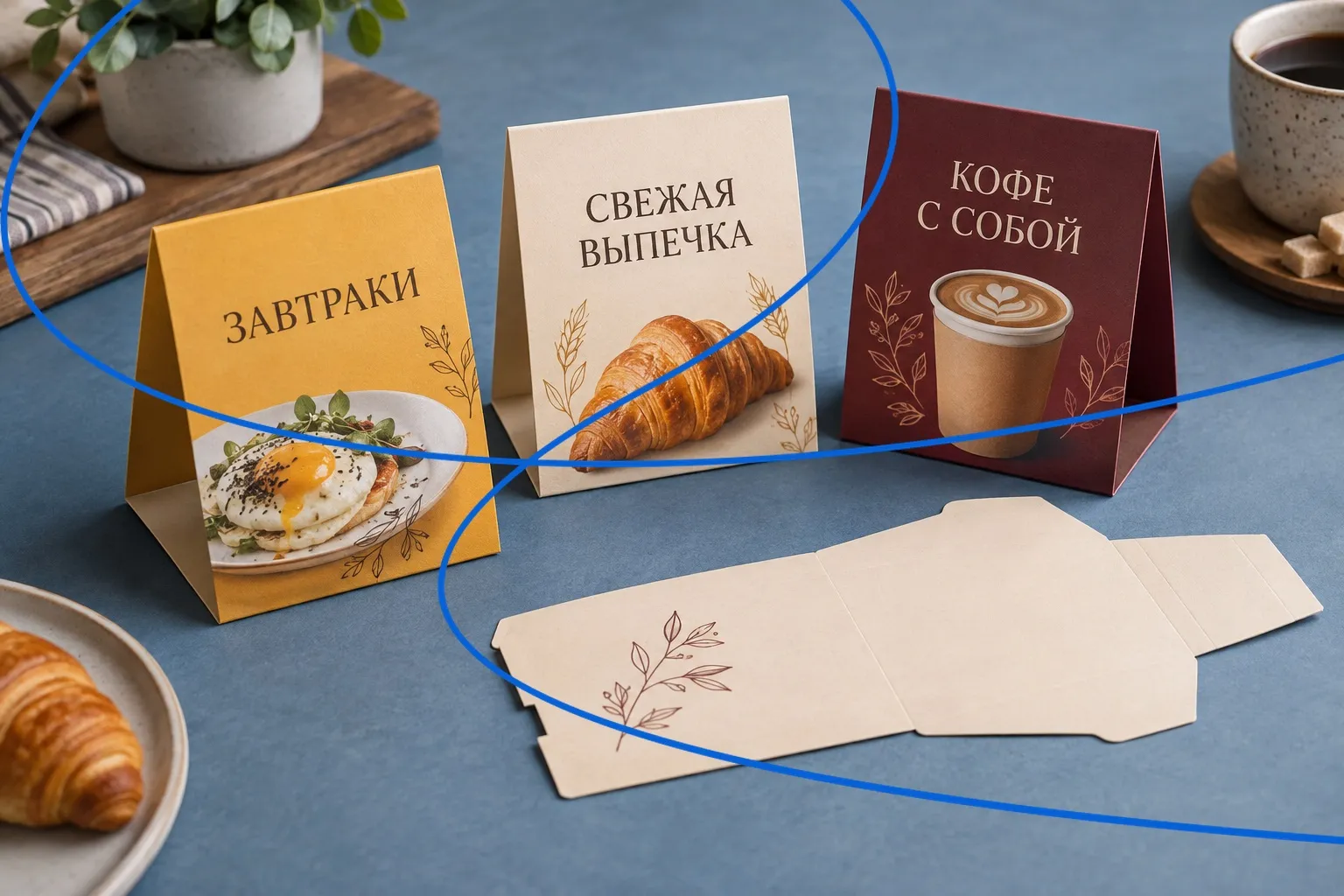 Изготовление тейбл-тентов 6